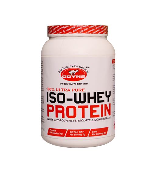 GDYNS 100 % Ultra Pure ISO-Whey Protein 2lbs(908g)